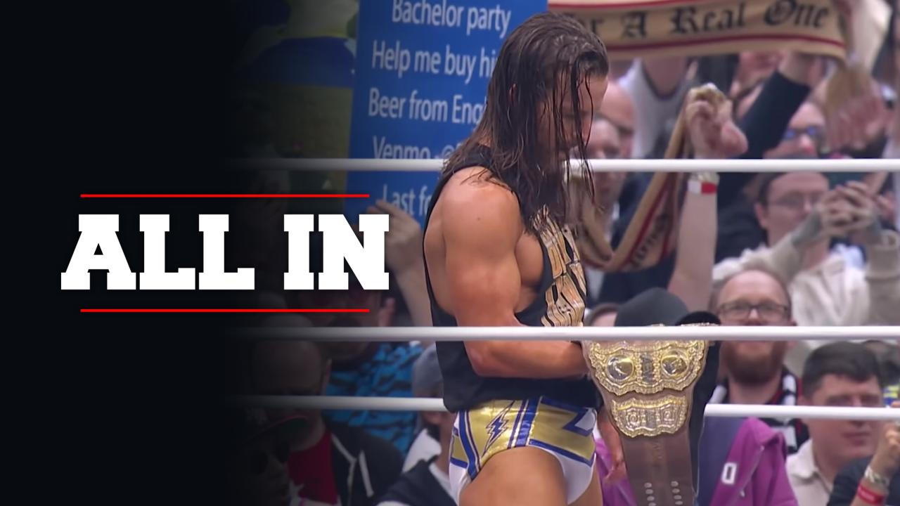 Aussie Open vs MJF & Adam Cole (AEW All In London 2023)